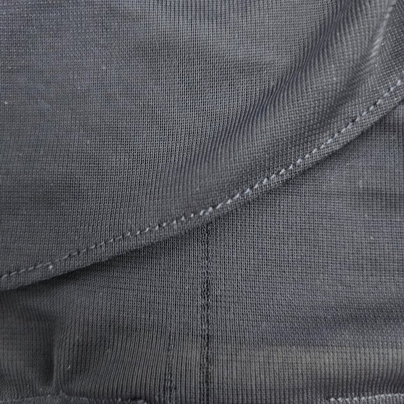 Cache Embellished Yoke Ruched Mesh Sheath Dress - Picture 16 of 16